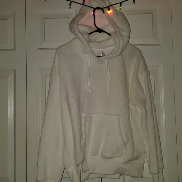 Xhilaration Other - Fluffy white pajama sweater